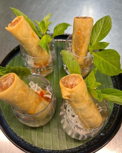 Asia Frühlingsrollen